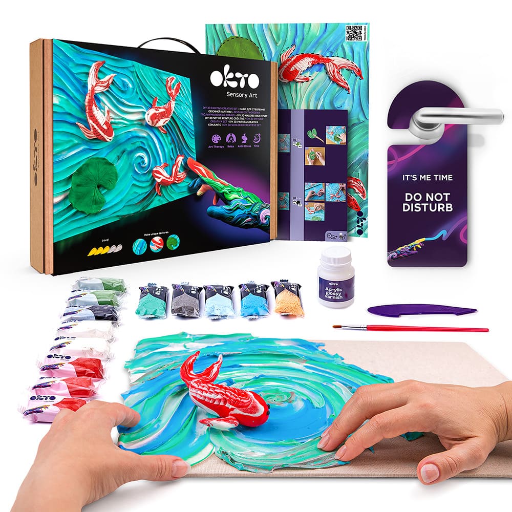 OKTO "Seerosen" 3D Kreativset