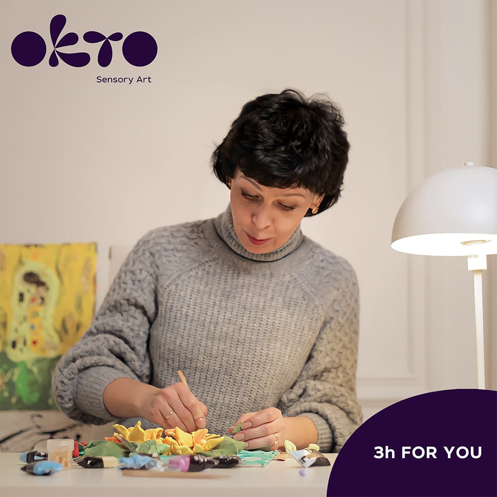 OKTO "Irises" 3D Kreativset