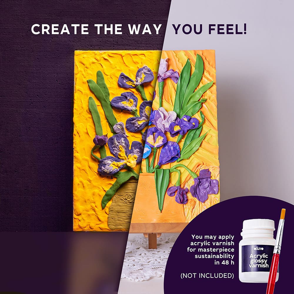 OKTO "Irises" 3D Kreativset