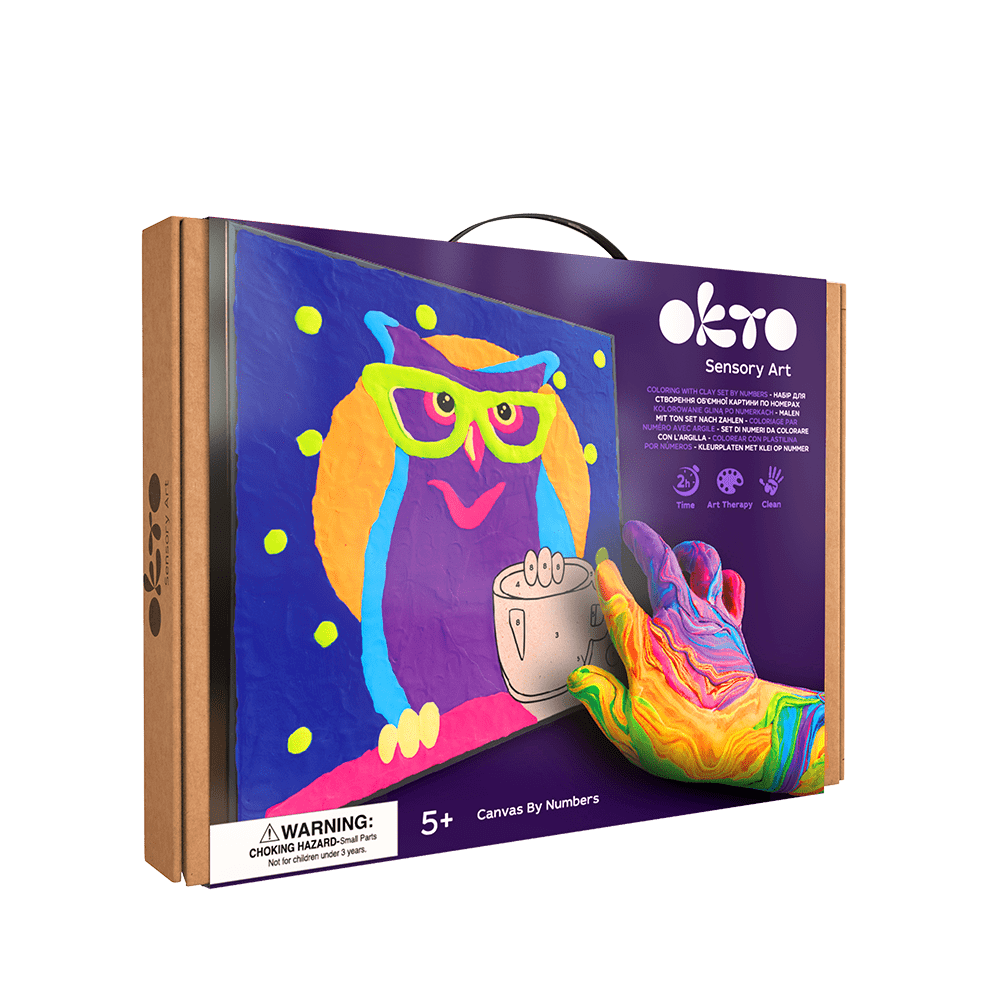 OKTO - Malen nach Zahlen "OWL" Kreativset