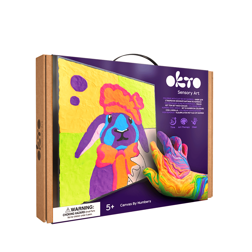 OKTO - Malen nach Zahlen "BUNNY" Kreativset