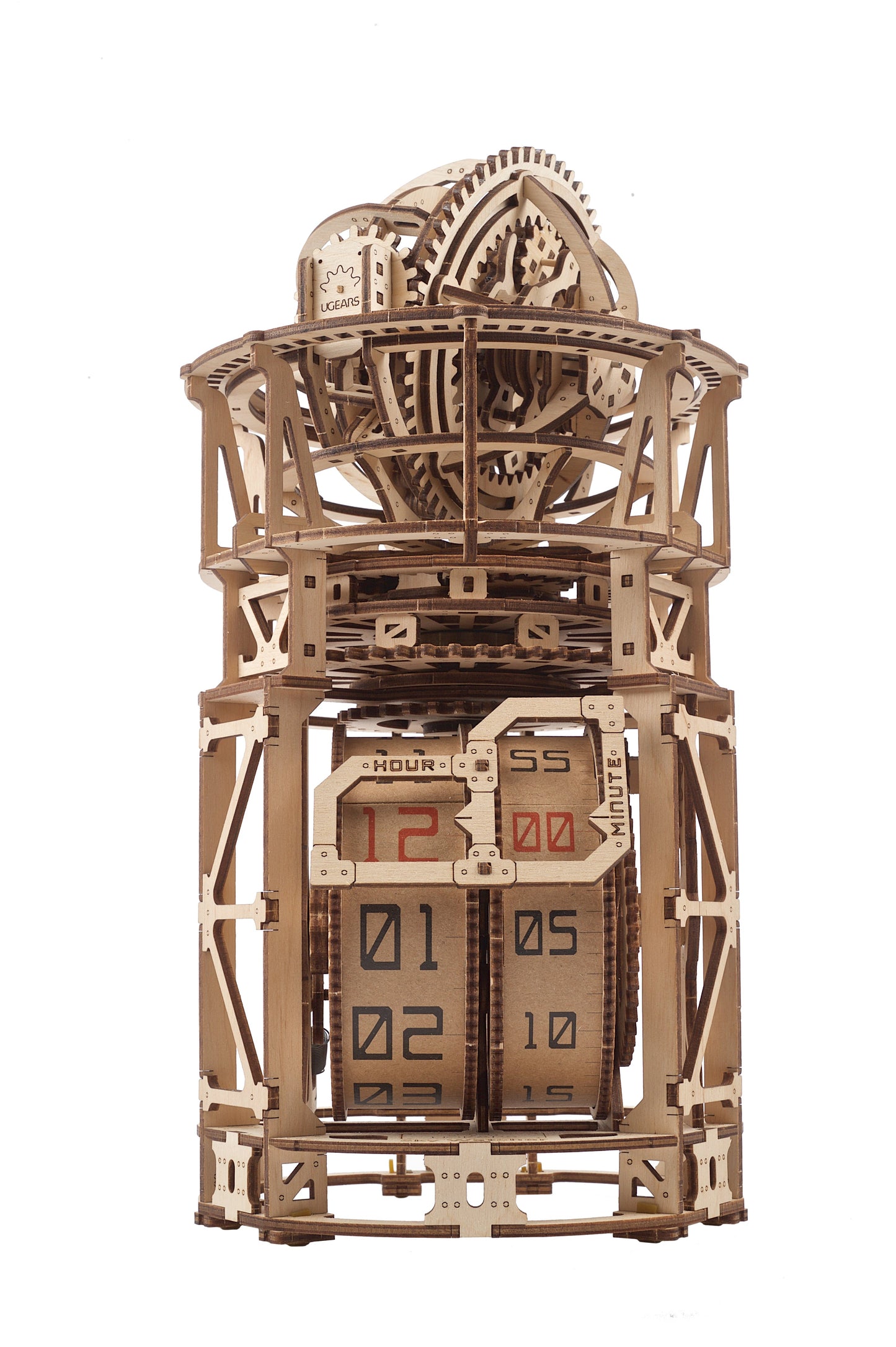 Tourbillon table clock stargazer