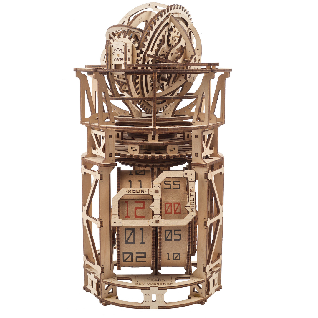 Tourbillon table clock stargazer