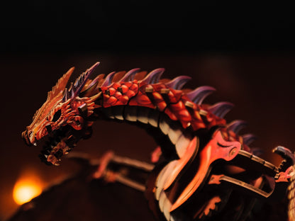 Feuersturm Drache – Detailaufnahme