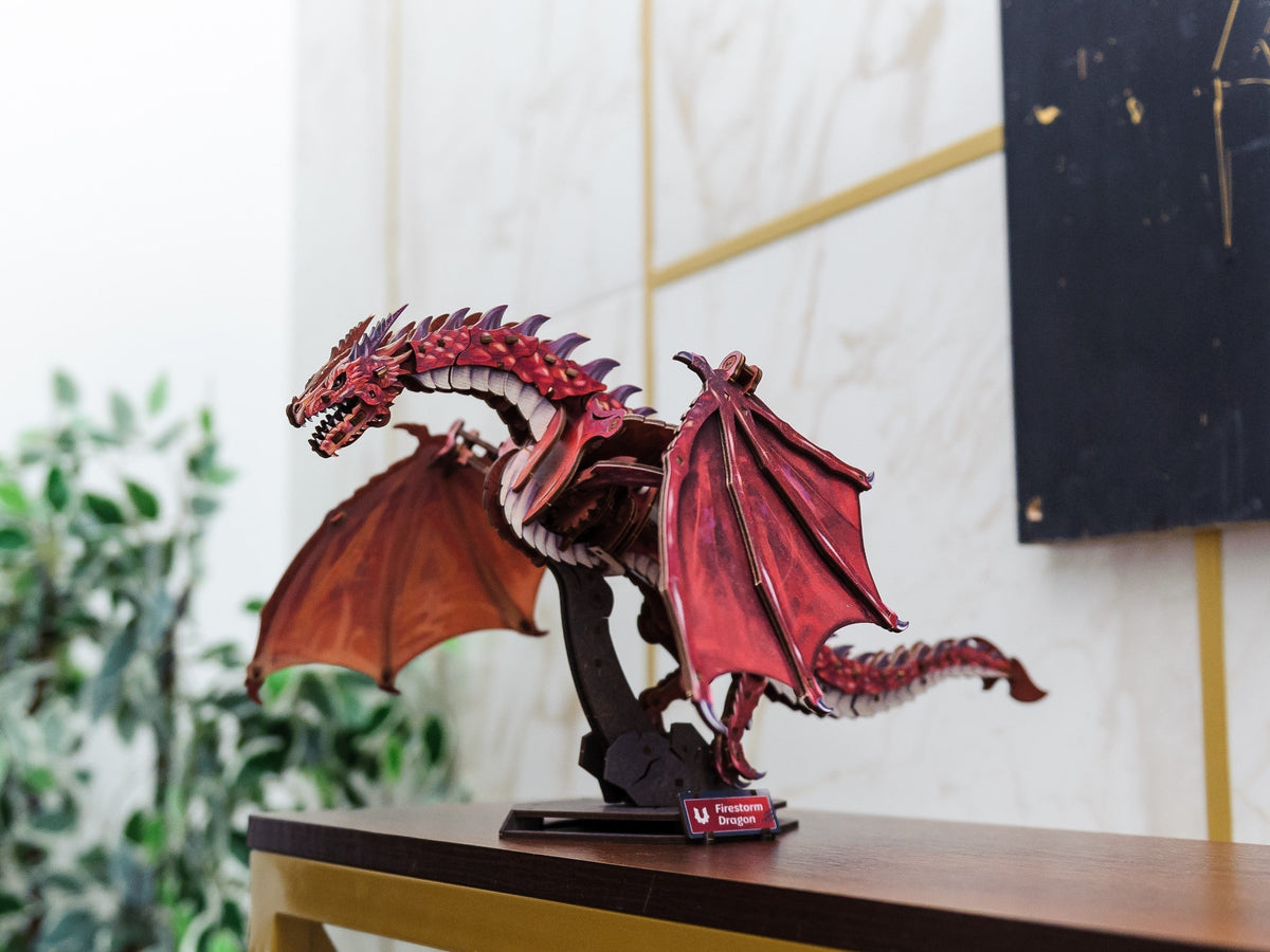 Feuersturm Drache – im Wohnraum