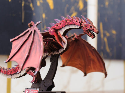 Feuersturm Drache – im Wohnraum