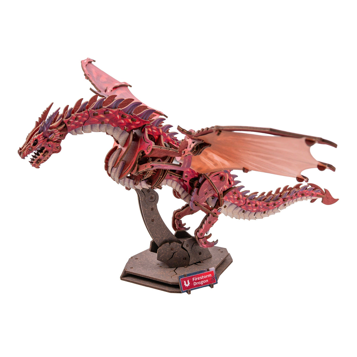 UGEARS Feuersturm Drache Holzbausatz