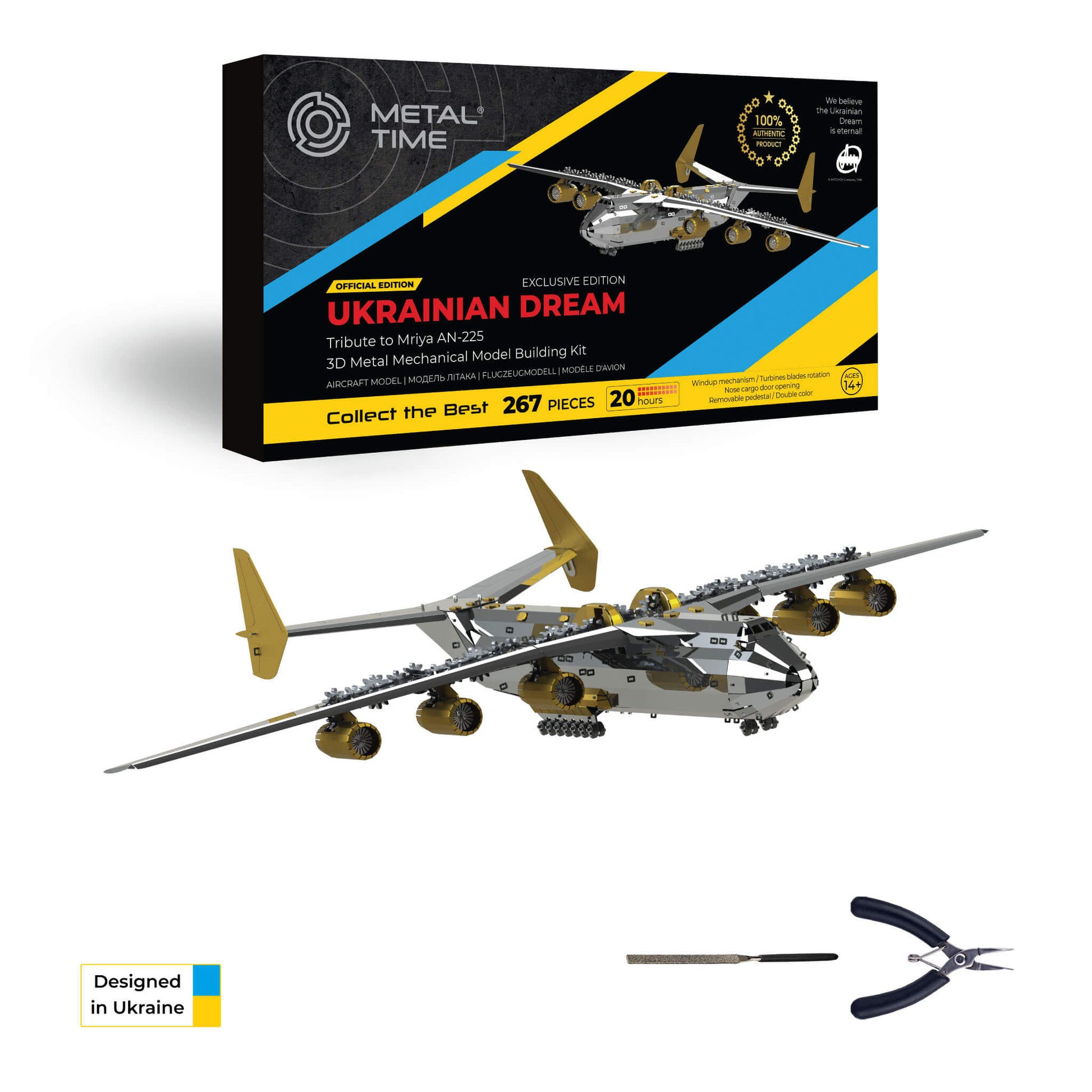 AIRCRAFT MODEL AN-225 MRIYA - OFFICIAL EXCLUSIVE EDITION-225 MRIYA - OFFICIAL EXCLUSIVE EDITIONTMK HandelMechanical