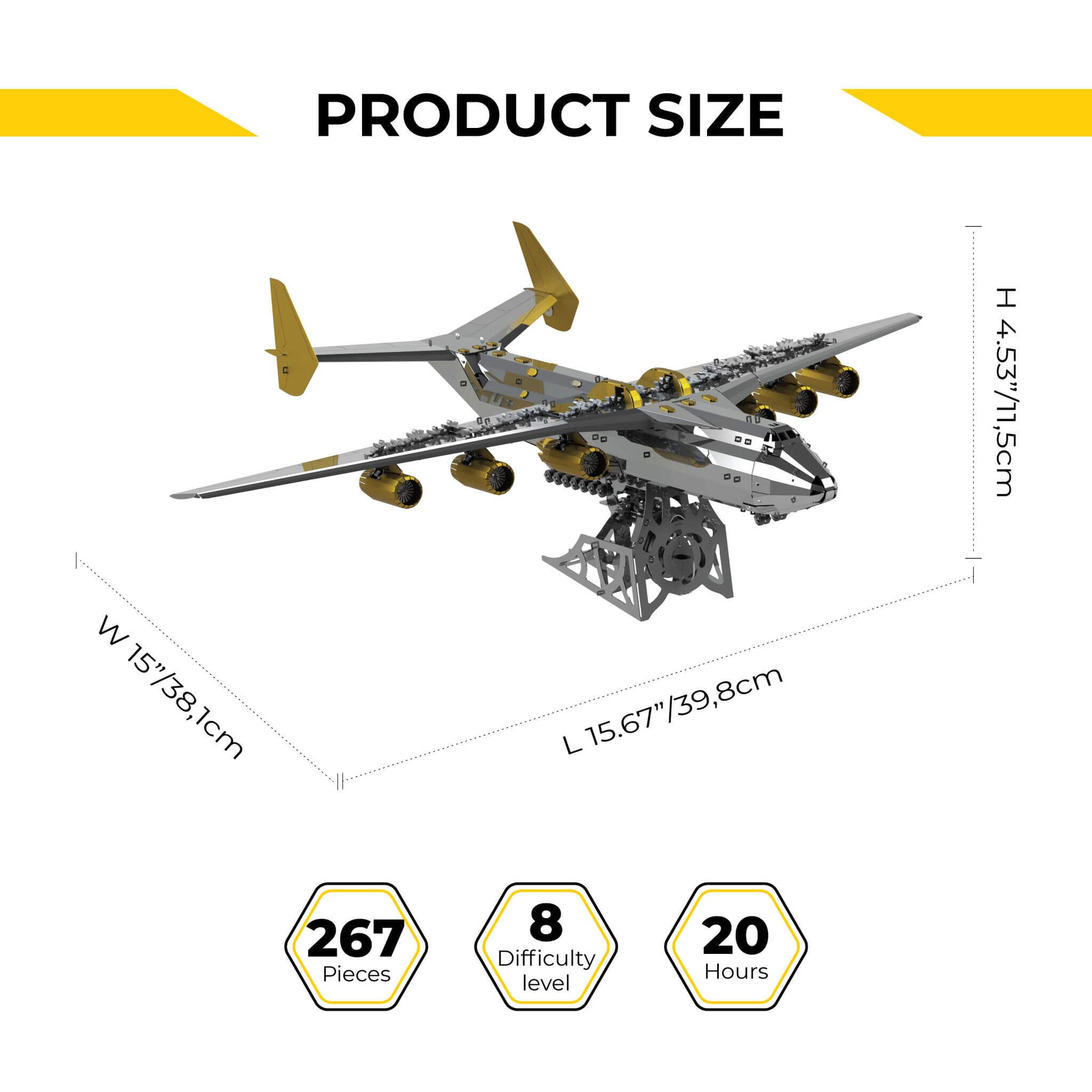 AIRCRAFT MODEL AN-225 MRIYA - OFFICIAL EXCLUSIVE EDITION-225 MRIYA - OFFICIAL EXCLUSIVE EDITIONTMK HandelMechanical