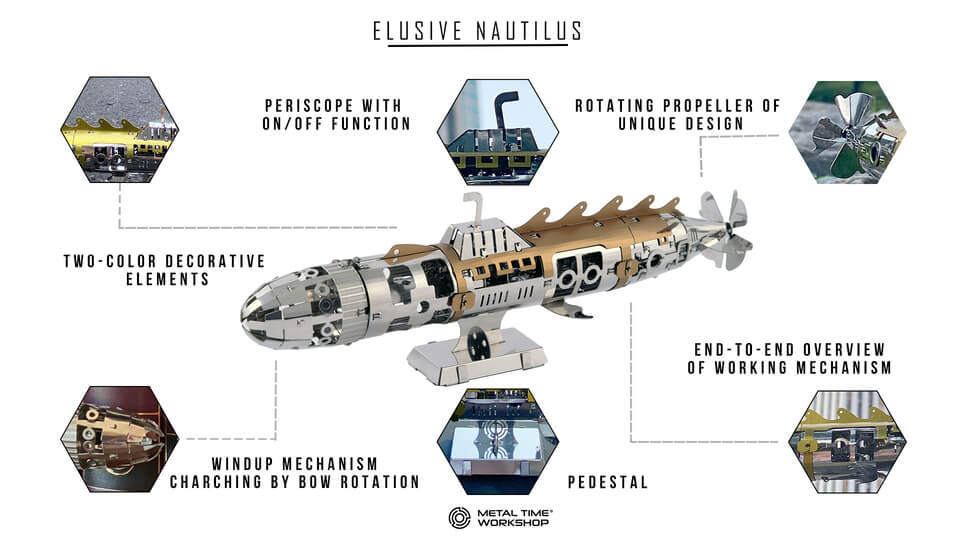 ELUSIVE NAUTILUS SUBMARINE