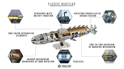 ELUSIVE NAUTILUS SUBMARINE